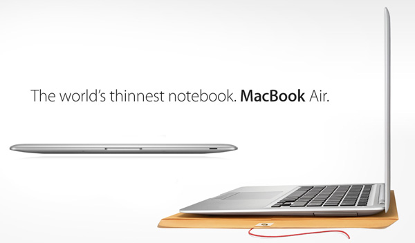 MacBook Air print advertisement
