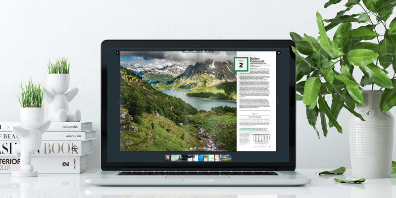Flipbook HTML5 on the desktop